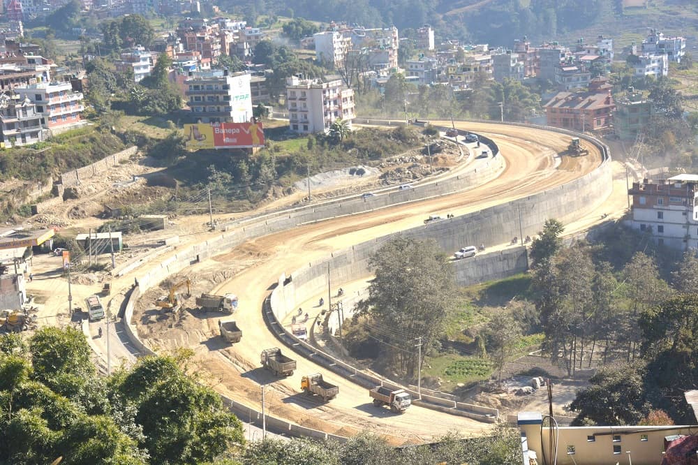 Widening of Suryabinayak Sangha Road Section of Suryabinayak Dhulikhel Road (Ch: 0+000-7+500) — 2