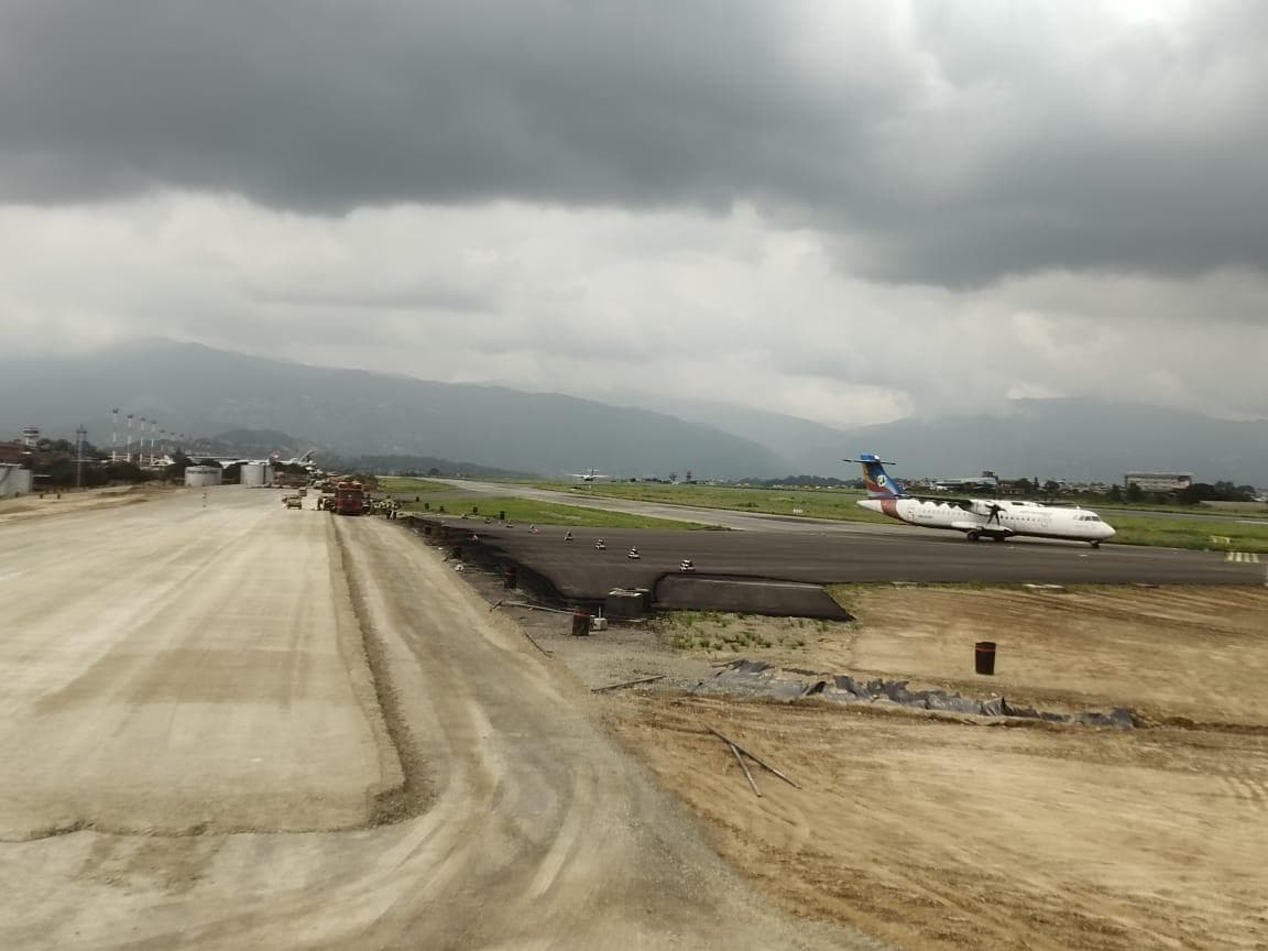 Construction on Parallel Taxiway at TIA